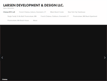 Tablet Screenshot of larsendesignllc.com